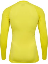 Hummel functional underwear long-sleeve shirt hmlBL Performance Tee yellow men's
