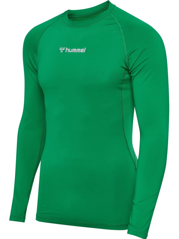 Hummel functional underwear long-sleeve shirt hmlBL Performance Tee green men's