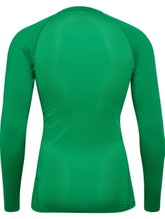 Hummel functional underwear long-sleeve shirt hmlBL Performance Tee green men's