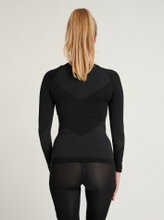 hummel Functional Underwear Long Sleeve Seamless Round Neck Seamless Black Women