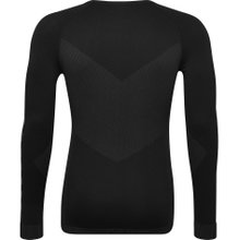 hummel Functional Underwear Long Sleeve Seamless Round Neck Seamless Black Men
