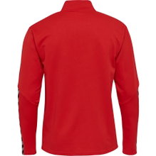 hummel Sport-Langarmshirt hmlAUTHENTIC Half-Zip Sweatshirt (gestricktem Polyester) rot Kinder