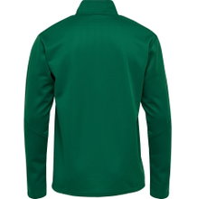 hummel Sport-Langarmshirt hmlAUTHENTIC Half-Zip Sweatshirt (gestricktem Polyester) dunkelgrün Kinder