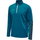 hummel Sport Long Sleeve Shirt hmlAUTHENTIC Half-Zip Sweatshirt (knitted polyester) teal blue Kids