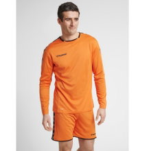 hummel Sport Long Sleeve Shirt hmlAUTHENTIC Poly Jersey (lightweight jersey fabric) orange Men