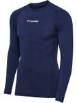 hummel Funktionsunterwäsche Langarmshirt hmlBL Performance Tee marineblau Herren