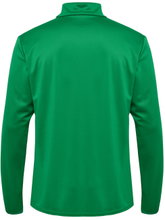 hummel Sport Long Sleeve Shirt hmlESSENTIAL Half-Zip (comfortable fit) green men's