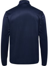hummel Sport Long Sleeve Shirt hmlESSENTIAL Half-Zip (comfortable fit) navy blue men's