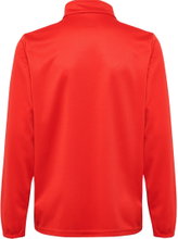 hummel Sport Long Sleeve Shirt hmlESSENTIAL Half-Zip (comfortable fit) red Kids