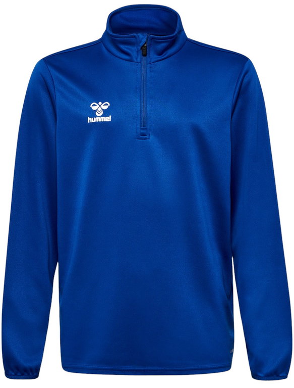 hummel Sport-Langarmshirt hmlESSENTIAL Half-Zip (angenehmes Tragegefühl) dunkelblau Kinder