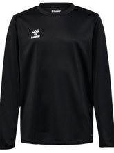 hummel Sport Long Sleeve Shirt hmlESSENTIAL Sweatshirt (Interlock Fabric) black Kids
