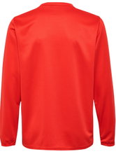 hummel Sport Long Sleeve Shirt hmlESSENTIAL Sweatshirt (Interlock Fabric) red Kids