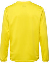 hummel Sport Long Sleeve Shirt hmlESSENTIAL Sweatshirt (Interlock Fabric) yellow Kids
