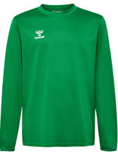 hummel Sport Long Sleeve Shirt hmlESSENTIAL Sweatshirt (Interlock Fabric) green Kids