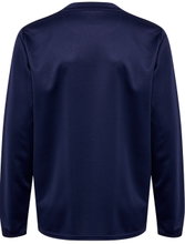 hummel Sport Long Sleeve Shirt hmlESSENTIAL Sweatshirt (Interlock Fabric) navy blue Kids