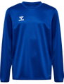 hummel Sport-Langarmshirt hmlESSENTIAL Sweatshirt (Interlock-Stoff) dunkelblau Kinder