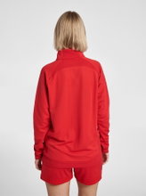 hummel Sport Long Sleeve Shirt hmlLEAD Half-Zip (Sweat Fabric) Red Women