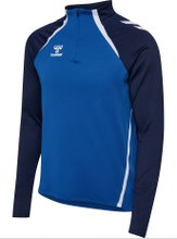 Hummel Long Sleeve Shirt hmlLEAD 2.0 Half Zip (recycled Polyester, high breathability) blue/navy blue Men's