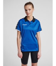 hummel Sport Polo hmlAUTHENTIC Functional (soft jersey fabric) short sleeve dark blue Women