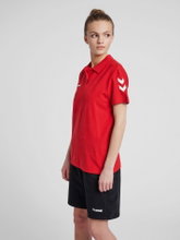 hummel Sport/Leisure Polo hmlGO Cotton (Cotton) Short Sleeve red Women