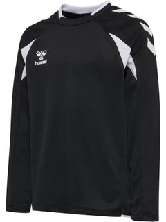 hummel Pullover hmlCORE 2.0 Crew Neck (100% recycled Polyester) black/white children