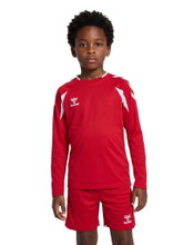 hummel Pullover hmlCORE 2.0 Crew Neck (100% recycled Polyester) red/white Children