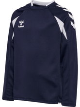hummel Pullover hmlCORE 2.0 Crew Neck (100% recycled Polyester) navy blue/white children