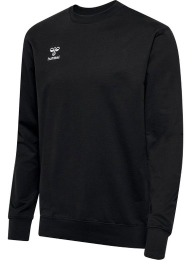 hummel Freizeit-Pullover hmlGO 2.0 Sweatshirt (weicher Sweatstoff) schwarz Herren