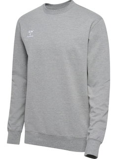 hummel Freizeit-Pullover hmlGO 2.0 Sweatshirt (weicher Sweatstoff) grau Herren