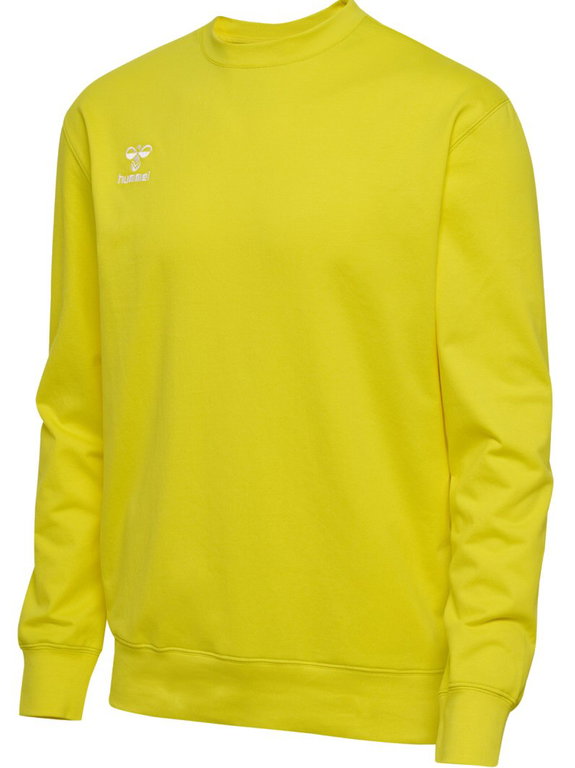 hummel Freizeit-Pullover hmlGO 2.0 Sweatshirt (weicher Sweatstoff) gelb Herren