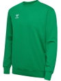 hummel Freizeit-Pullover hmlGO 2.0 Sweatshirt (weicher Sweatstoff) grün Herren