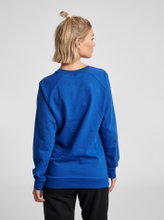 hummel Pullover Basic hmlGO Cotton Sweatshirt Big Logo (Cotton) dark blue Women