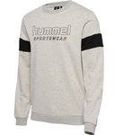 hummel Pullover hmlLGC Bryce Sweatshirt (Baumwolle) grau Herren