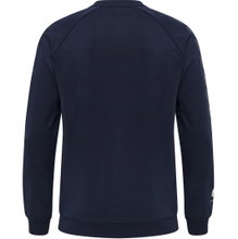 hummel Pullover hmlMOVE Grid Cotton Sweatshirt (Baumwolle) marineblau Herren