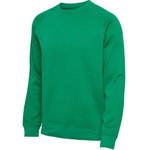 hummel Freizeit-Pullover hmlRED Classic Sweatshirt (Sweatstoff, Rippbündchen) grün Herren