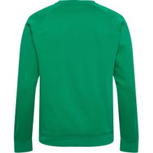 hummel Leisure Sweater hmlRED Classic Sweatshirt (Sweat fabric, ribbed cuffs) green Men