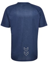 Hummel Training Shirt hmlGRAPHIC AOP Light Weight (light, breathable) blue Men's