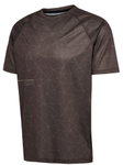 hummel Trainings-Shirt hmlGRAPHIC AOP Light Weight (leicht, atmungsaktiv) coffeebraun Herren