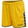 hummel Sporthose hmlAUTHENTIC Poly Shorts (leichter Jerseystoff, ohne Seitentaschen) Kurz gelb/schwarz Damen