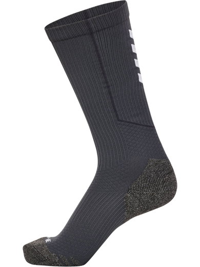 hummel Sportsocke hmlPRO Training Crew (Materialmix) asphaltgrau/weiss - 1 Paar