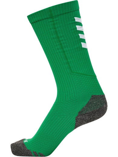hummel Sportsocke hmlPRO Training Crew (Materialmix) grün/weiss - 1 Paar