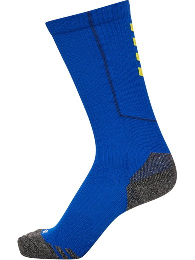 hummel Sportsocke hmlPRO Training Crew (Materialmix) blau/gelb - 1 Paar