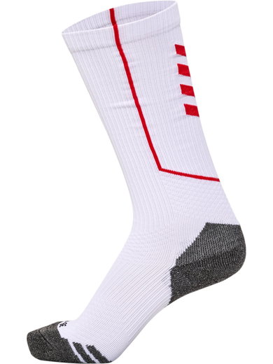 hummel Sportsocke hmlPRO Training Crew (Materialmix) weiss/rot - 1 Paar
