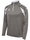 hummel Sport-Langarmshirt hmlCORE 2.0 Half Zip (optimale Bewegungsfreiheit) grau/weiss Herren