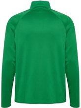 hummel Sport Long Sleeve Shirt hmlCORE 2.0 Half Zip (optimal freedom of movement) green/white men's
