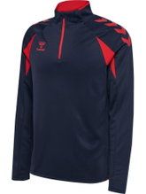 Hummel Sport Long Sleeve Shirt hmlCORE 2.0 Half Zip (optimal freedom of movement) navy/red Men's