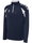 hummel Sport-Langarmshirt hmlCORE 2.0 Half Zip (optimale Bewegungsfreiheit) marineblau/weiss Herren