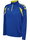 hummel Sport-Langarmshirt hmlCORE 2.0 Half Zip (optimale Bewegungsfreiheit) blau/gelb Herren