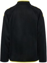 hummel Sport Long Sleeve Shirt hmlCORE 2.0 Half Zip (optimal freedom of movement) black/yellow boys