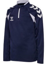 hummel Sport Long Sleeve Shirt hmlCORE 2.0 Half Zip (optimal freedom of movement) navy blue/white boys